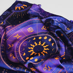 Altar Tarot Cloth  Psychedelic Divination Witchcraft  Mysterious Constellation Scarf