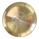 Three-phase moon Metal Goblet Pentagram pentacle Hand bell