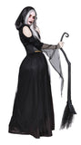 Pagan Witch Halloween Costume Wiccan Witchcraft Moon Goddess Magic Set