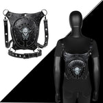 Punk Gothic Rivets Motorcycle Skull Bag