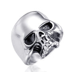 Gothic High Quality Gold/Black/Silver Color Skull Ring