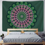 India Mandala Tapestry Psychedelic Hippie Carpet