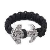 Norse Viking Thor Mjolnir Hammer Amulet Runes Bangles Gift