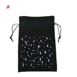 Tarots Oracle Cards Runes Constellation Witch Divination Bag