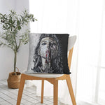 Viking Norse Mythology Cushion For Home Sofa Chair Decorative Hug Pillowcase