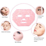 Natural Rose Quartz Gouache Scraper For Face Jade Roller Gua Sha Massage Face Roller Eye Sleeping Mask Anti Wrinkle Beauty Tools