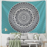 India Mandala Tapestry Psychedelic Hippie Carpet