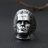 Science Fiction Goth Frankenstein Steel Rings