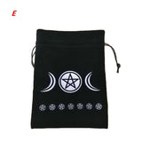 Tarots Oracle Cards Runes Constellation Witch Divination Bag