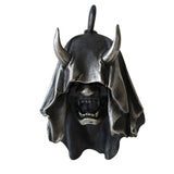 Men's Retro Punk Gothic Cape Skull Pendant Necklace Suitable for Cool Men's Rock Party Locomotive Jewelry