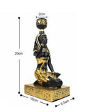 Resin Candlestick Ancient Egyptian Goddess  Anubis Candle Holder