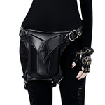 Steampunk Moto Hot Sale Halloween Black Retro Pu Female Bag