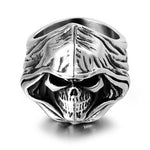 Vintage Grim Reaper Skull Rings