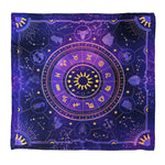 Altar Tarot Cloth  Psychedelic Divination Witchcraft  Mysterious Constellation Scarf