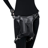 Steampunk Moto Hot Sale Halloween Black Retro Pu Female Bag