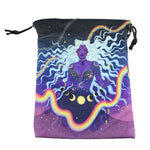 Tarots Oracle Cards Runes Constellation Witch Divination Bag