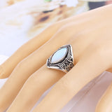 Big GemStone Ring  Bohemian Jewelry