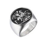 Horse Ring Rome Soldier Rings