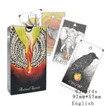 Tarot Cards for Beginners With Guid .Gilded Deck Tarot. Oracle Divination.Oracle Cards