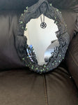 Triple Goddess Mirror Celtic March Goddess Mirror Retro Hanging Mirror