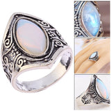 Big GemStone Ring  Bohemian Jewelry