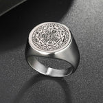 Seal of The Seven Archangels Rings Saint Michael Ring