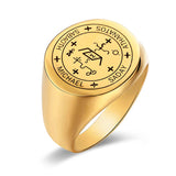 Seal of The Seven Archangels Rings Saint Michael Ring