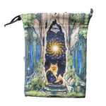 Tarots Oracle Cards Runes Constellation Witch Divination Bag