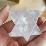 5cm natural clear crystal Merkabah Pendulum Crystal Stones Merkaba Stars