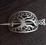 4.9*7cm wicca Viking tree of life Hairpins