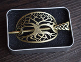 4.9*7cm wicca Viking tree of life Hairpins