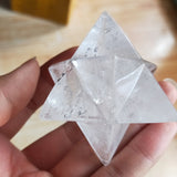 5cm natural clear crystal Merkabah Pendulum Crystal Stones Merkaba Stars