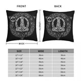 Viking Pillowcase Viking Norse Mythology Backpack Cushion Decorative