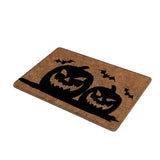 Halloween Doormat Anti-slip Carpet Funny Door Mats Indoor Entrance Rug Pumpkin Witch Castle Carpet Decorative Home Textile Decor