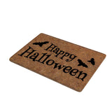 Halloween Doormat Anti-slip Carpet Funny Door Mats Indoor Entrance Rug Pumpkin Witch Castle Carpet Decorative Home Textile Decor