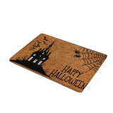 Halloween Doormat Anti-slip Carpet Funny Door Mats Indoor Entrance Rug Pumpkin Witch Castle Carpet Decorative Home Textile Decor