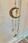 Handmade Sun Catcher -  Celestial large  Moon Suncatcher