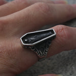 Unique Zombie Vampire Skull Biker Men's Ring