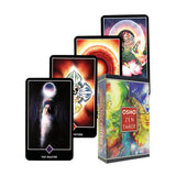 Tarot Cards for Beginners With Guid .Gilded Deck Tarot. Oracle Divination.Oracle Cards