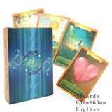 Tarot Cards for Beginners With Guid .Gilded Deck Tarot. Oracle Divination.Oracle Cards