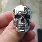 Gothic Punk Satanic Devil Skull Ring Vintage Steampunk