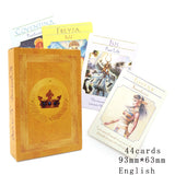 Tarot Cards for Beginners With Guid .Gilded Deck Tarot. Oracle Divination.Oracle Cards