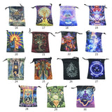 Tarots Oracle Cards Runes Constellation Witch Divination Bag