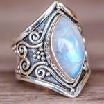 Big GemStone Ring  Bohemian Jewelry