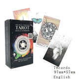 Tarot Cards for Beginners With Guid .Gilded Deck Tarot. Oracle Divination.Oracle Cards