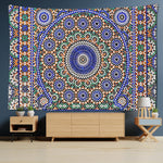 India Mandala Tapestry Psychedelic Hippie Carpet