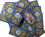 Tarot Cards for Beginners With Guid .Gilded Deck Tarot. Oracle Divination.Oracle Cards