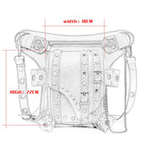 Lady Pockets Retro Messenger Bags