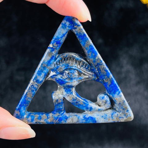 Energ Lapis Lazuli Eye of Horus Egypt Protection Religious Jewelry