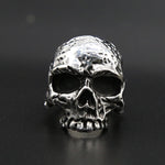 Gothic 316L Stainless Steel Skull Ring